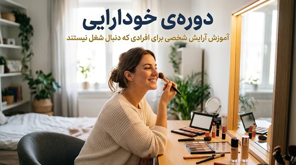 دوره‌ی خودارایی؛ آموزش آرایش شخصی برای افرادی که دنبال شغل نیستند