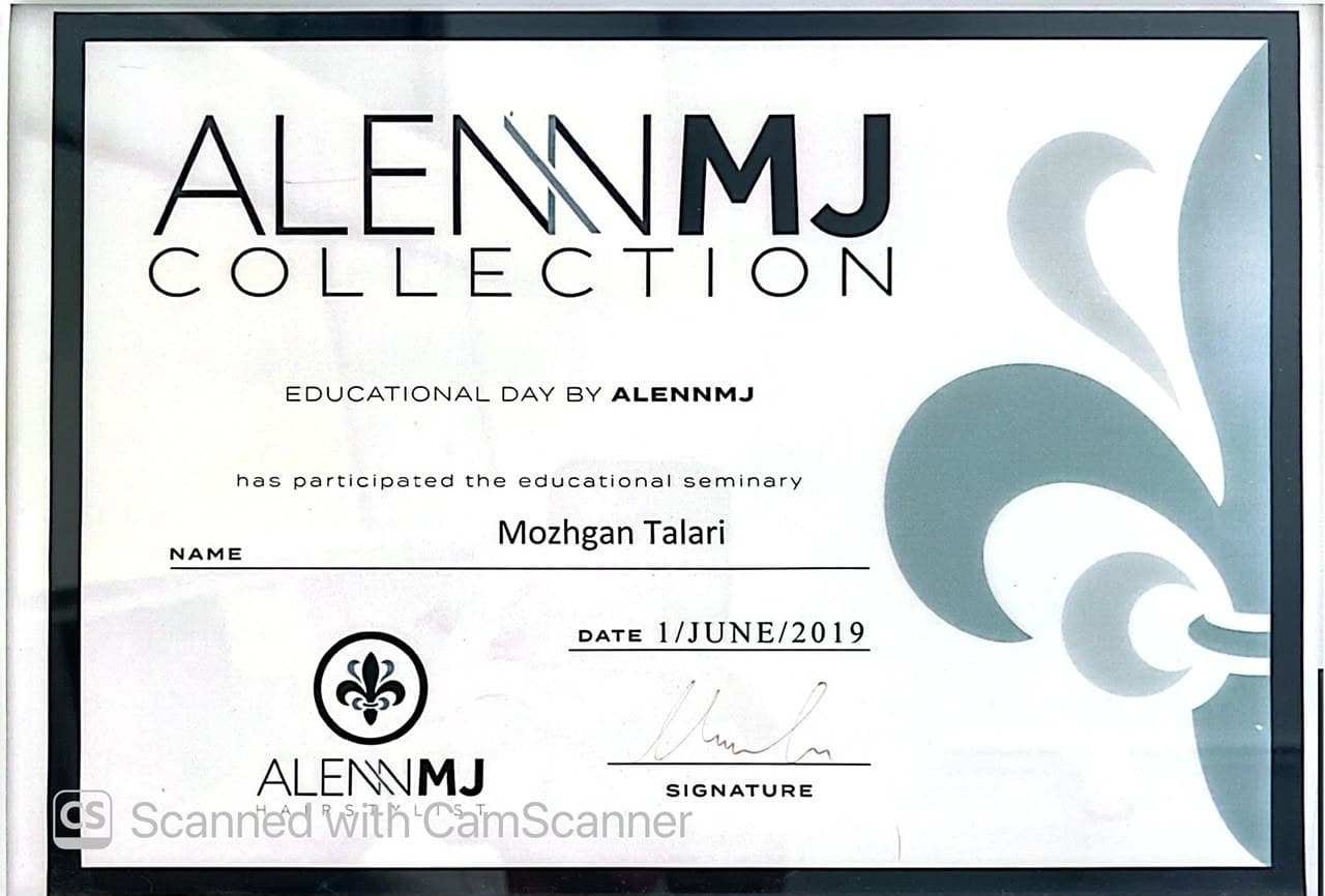 مدرک بینالمللی Hair Color — AlennMJ Collection — استانبول